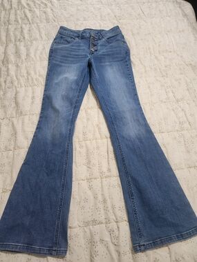 Maurices Light-Mid Blue Flare Jeans